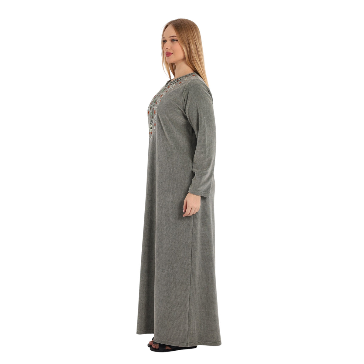 Jasmine Floral Embroidered Abaya | FW26