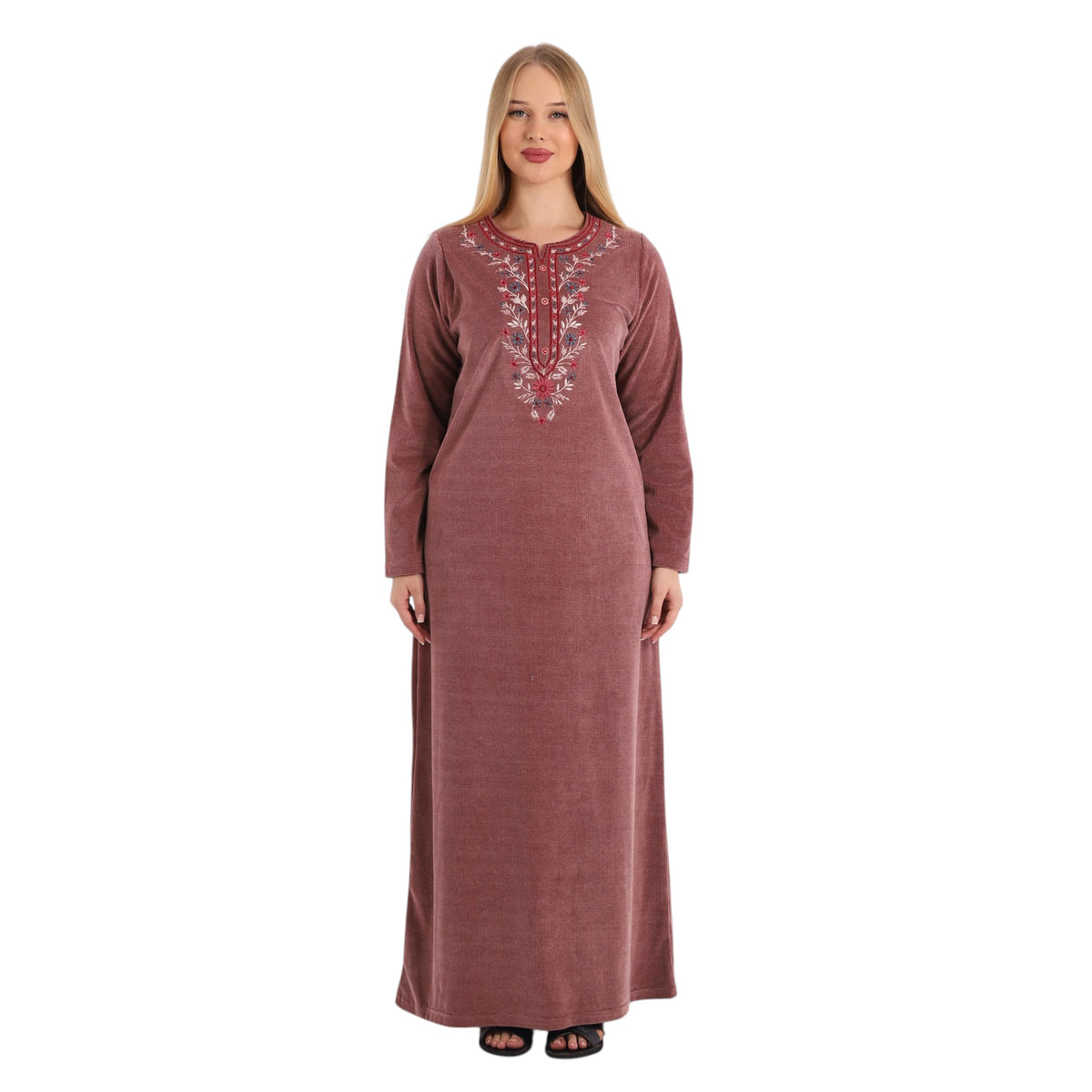 Jasmine Floral Embroidered Abaya | FW26