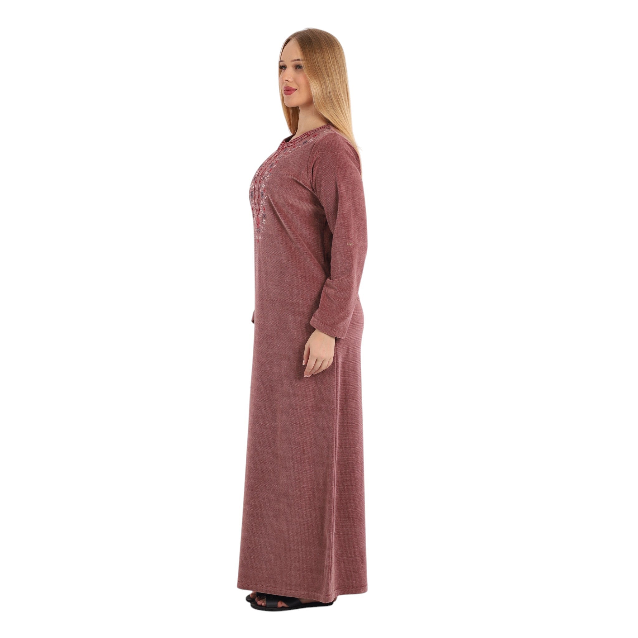 Jasmine Floral Embroidered Abaya | FW26