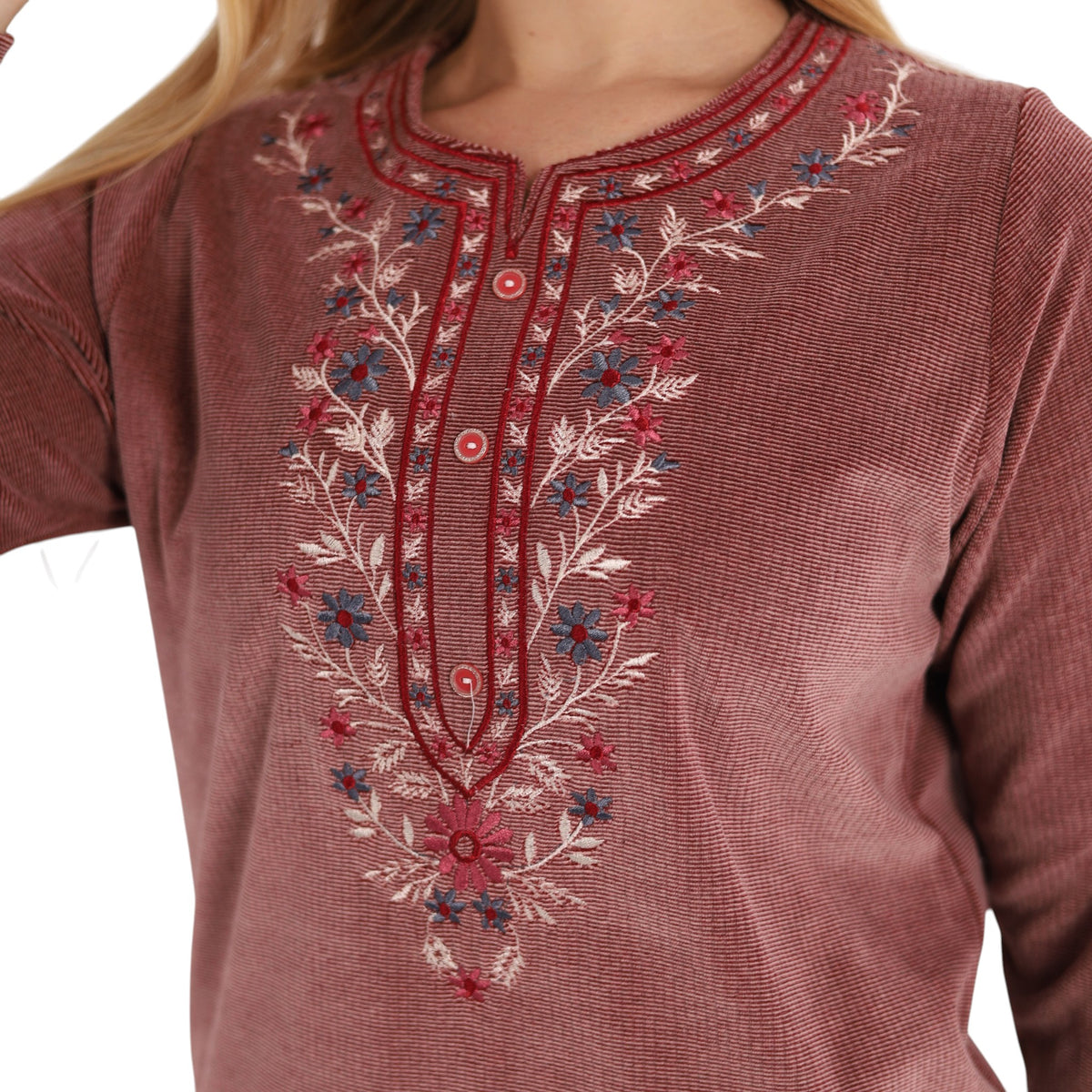 Jasmine Floral Embroidered Abaya | FW26