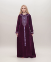 Winter Abaya – Elegant & Cozy with Chest and Sleeve Embroidery