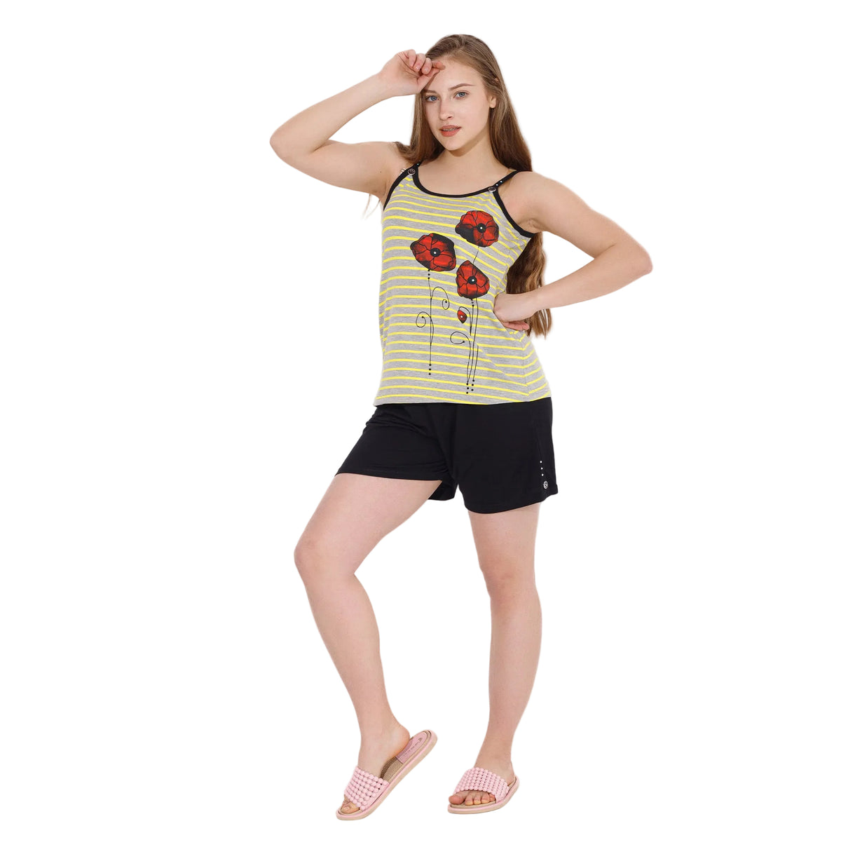 Printed Hot Short Pajama Set