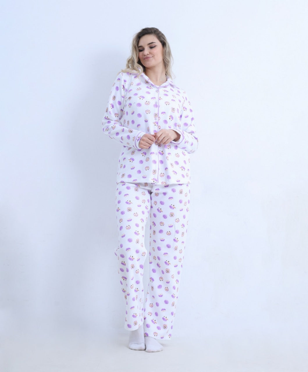 Milton Soft Printed Pajama – Cozy & Elegant for Winter