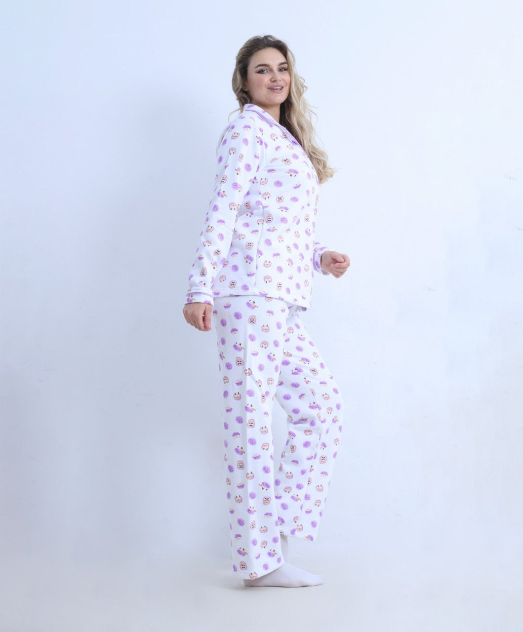 Milton Soft Printed Pajama – Cozy & Elegant for Winter