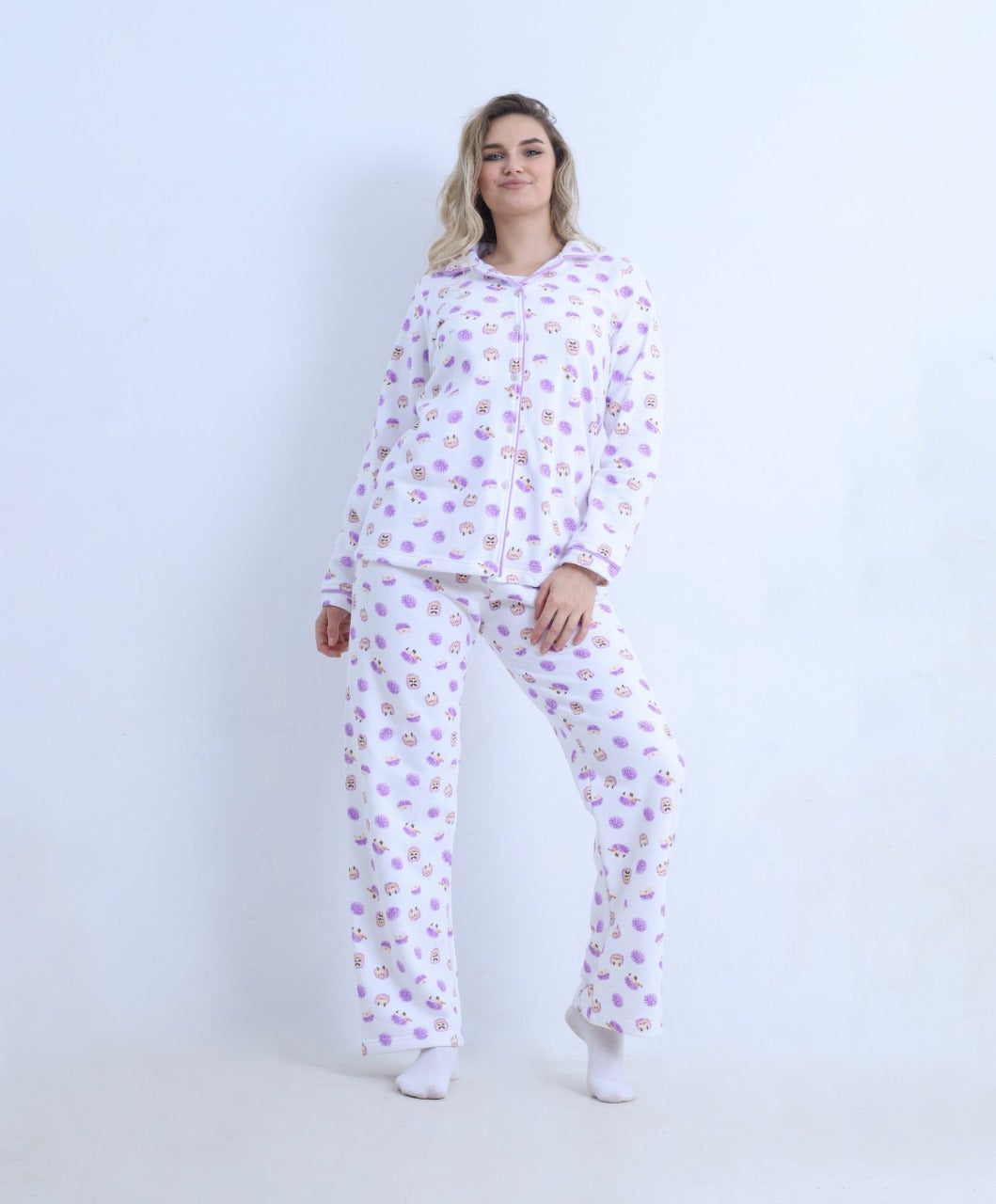 Milton Soft Printed Pajama – Cozy & Elegant for Winter
