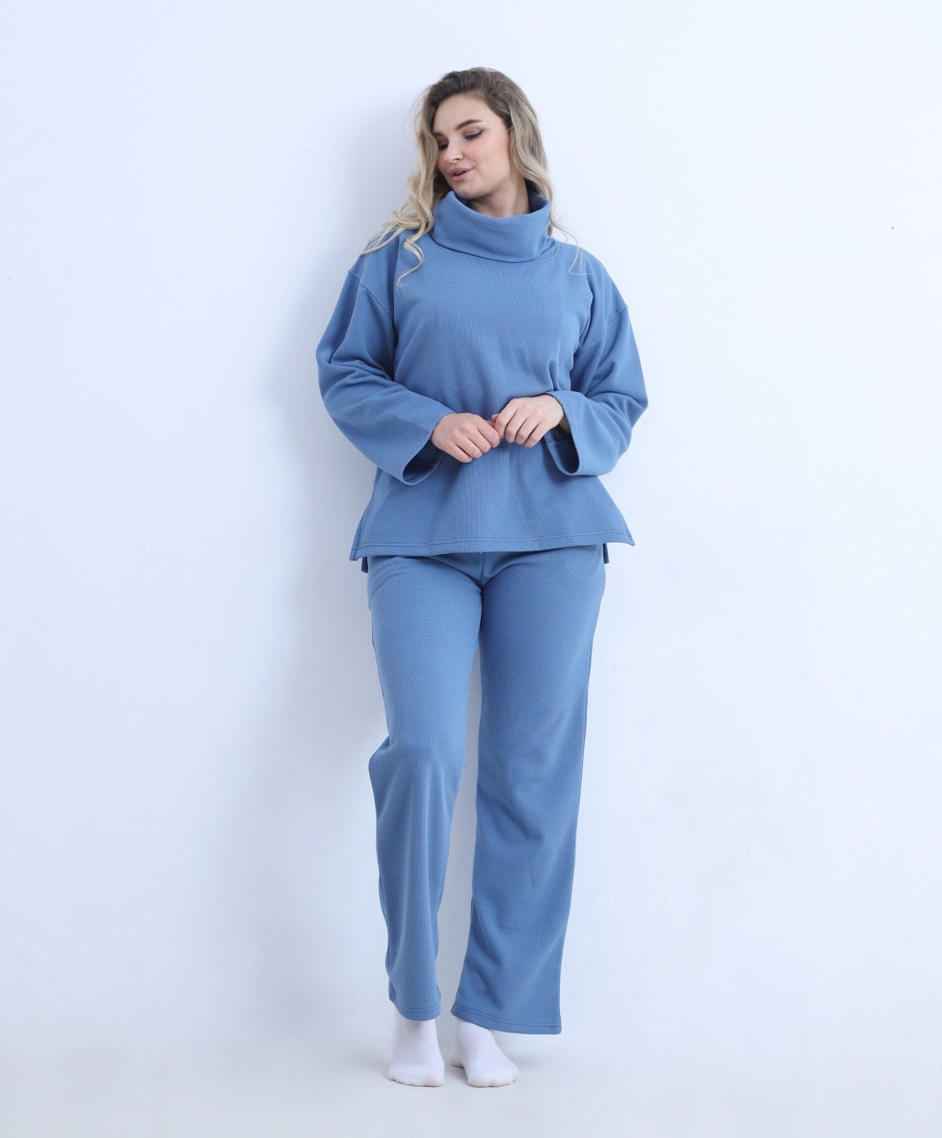Milton Soft Jacquard Pajama – Cozy & Elegant for Winter