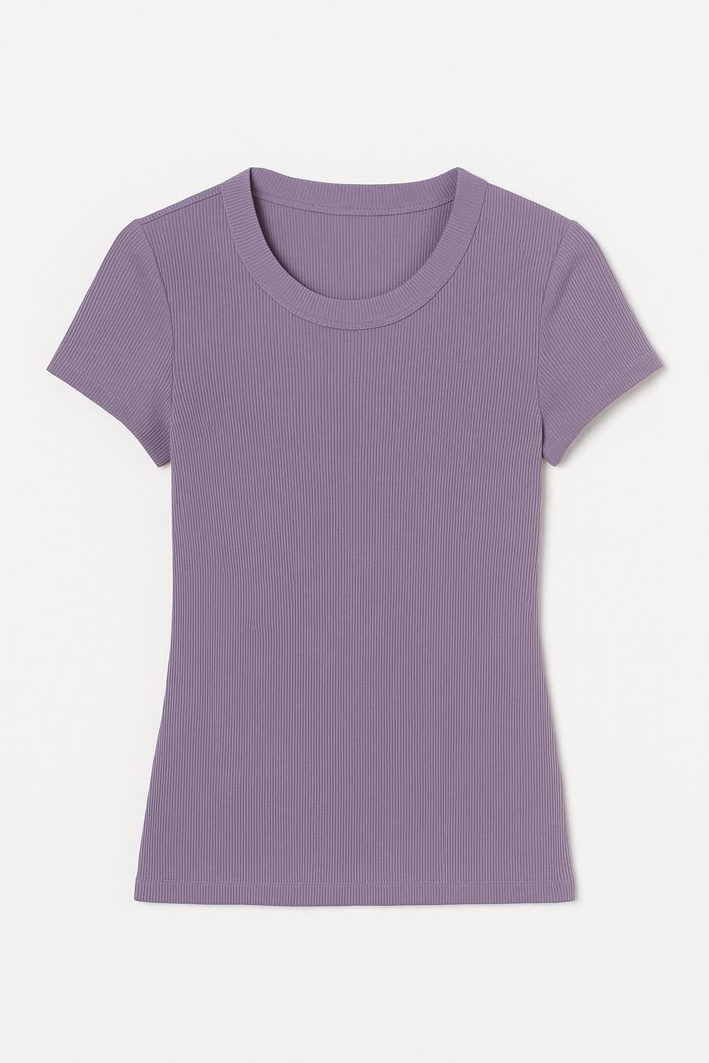 Basic Casual Comfy T-Shirt – Soft Fabric & Simple Everyday Style
