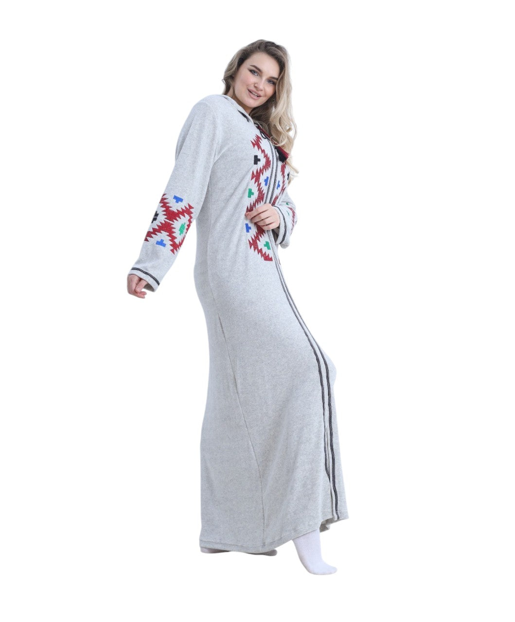 عباية مطرزة كاجوال