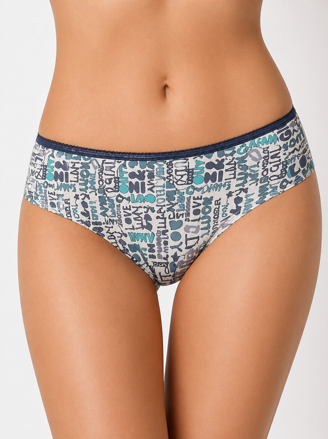 3-Pack Cotton Hipster Panties M/L → Fits Medium / Large