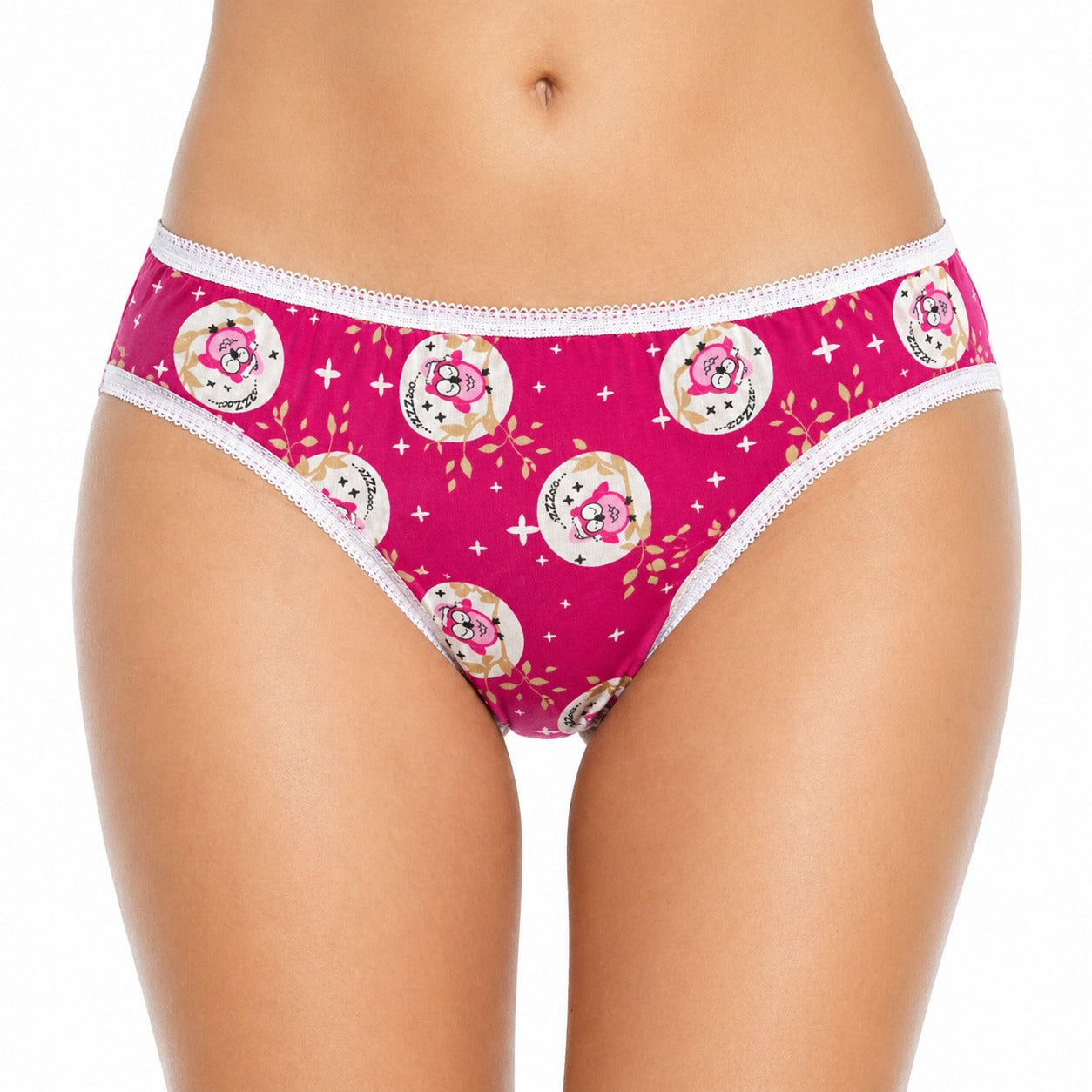 3-Pack Cotton Hipster Panties XS