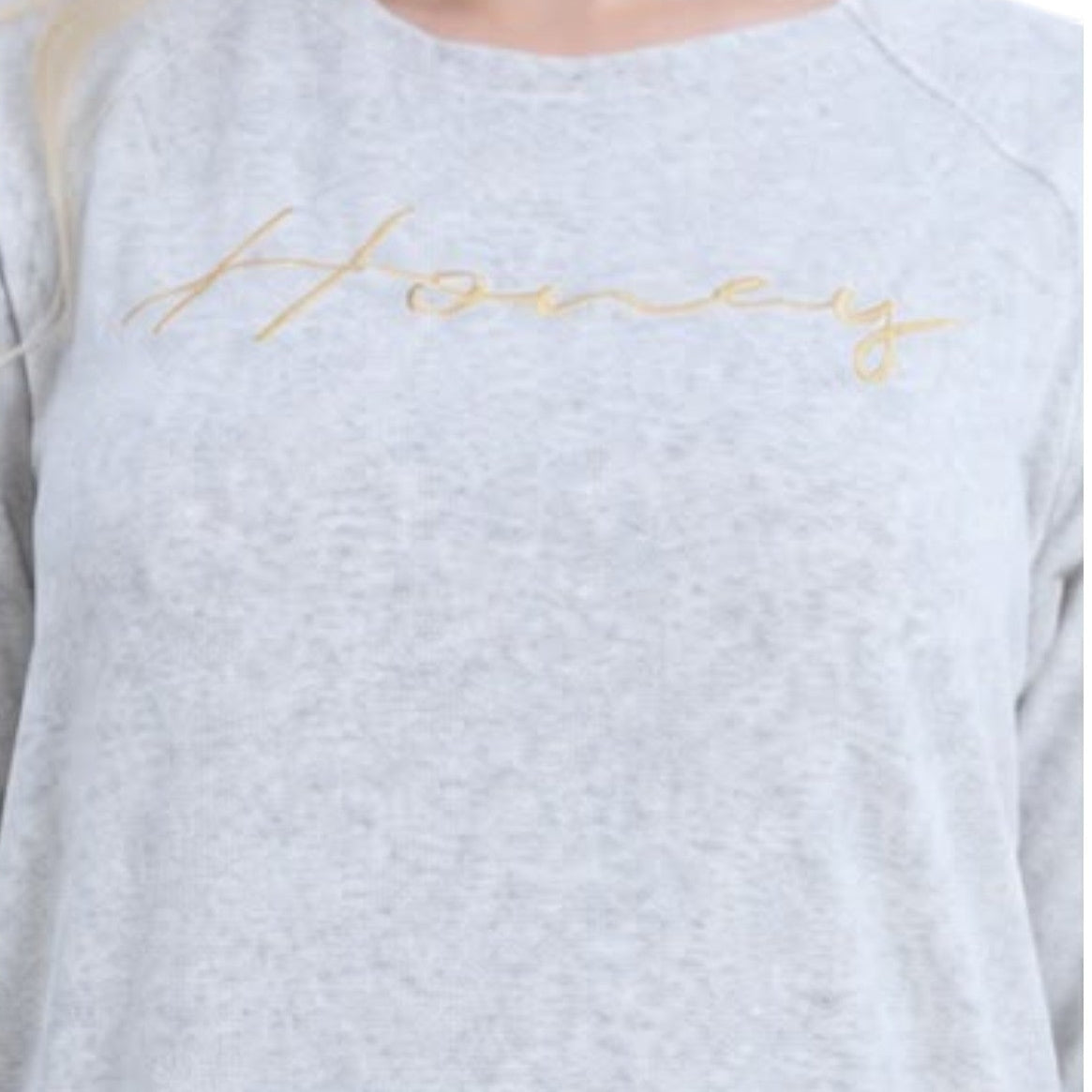 Embroidered Lounge Pajama Set
