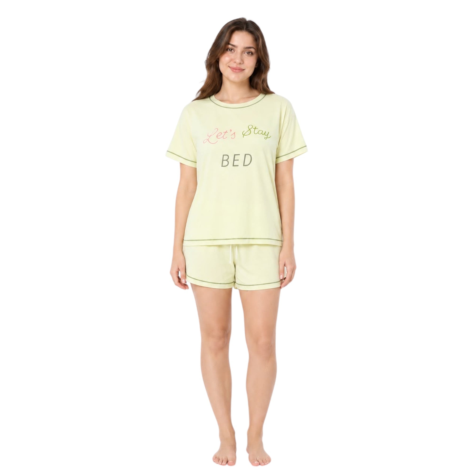 Printed Short Pajama Set
