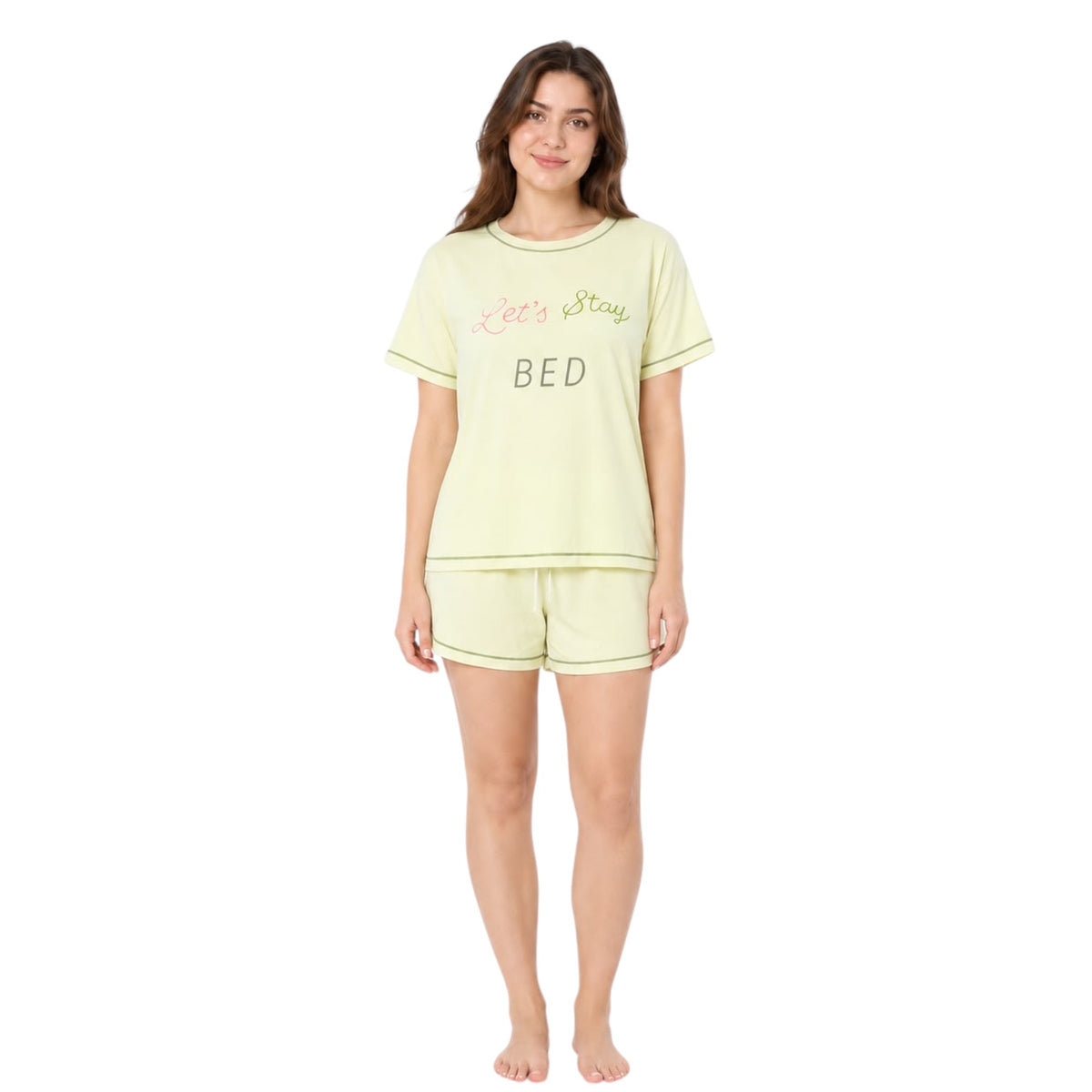 Printed Short Pajama Set