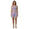 Hope Print Tank Shorts Pajama Set