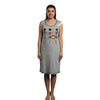 Geometric Figure Sleeveless Nightgown