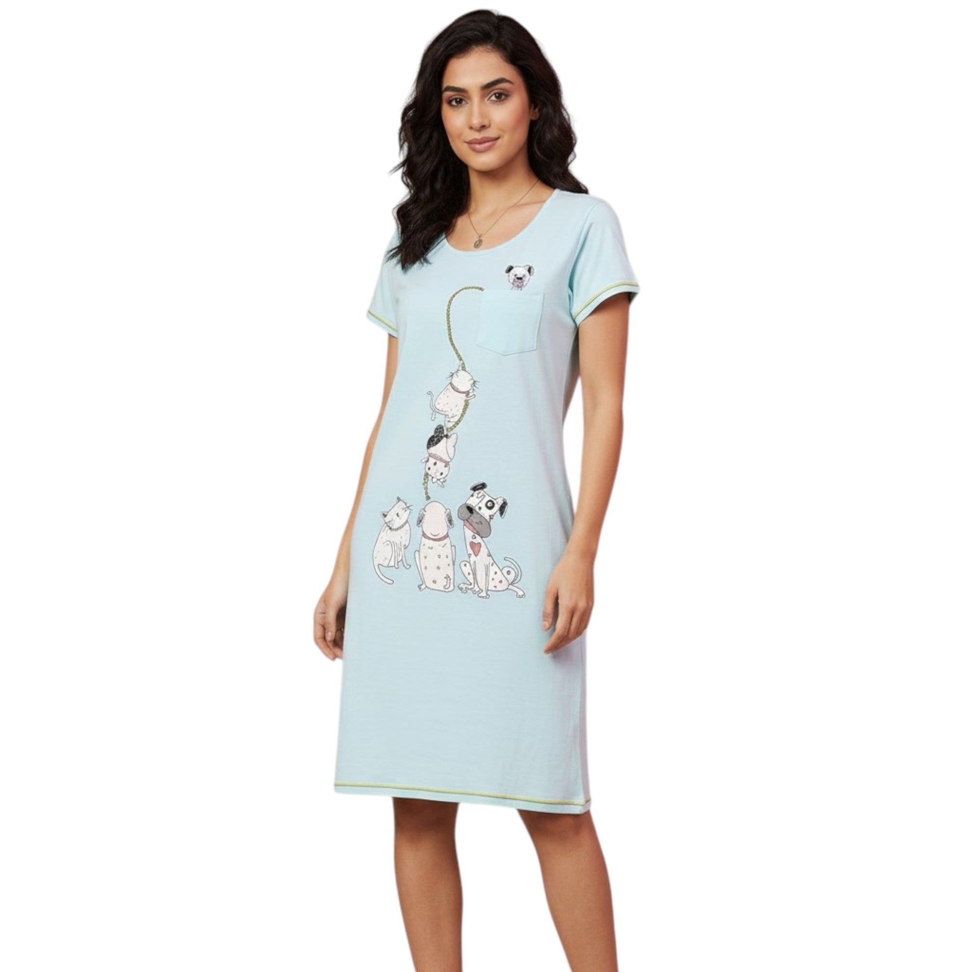 Short Sleeve Nightgown