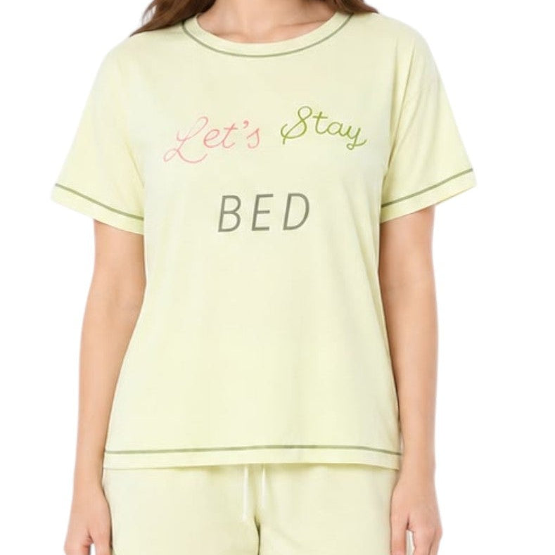 Printed Short Pajama Set