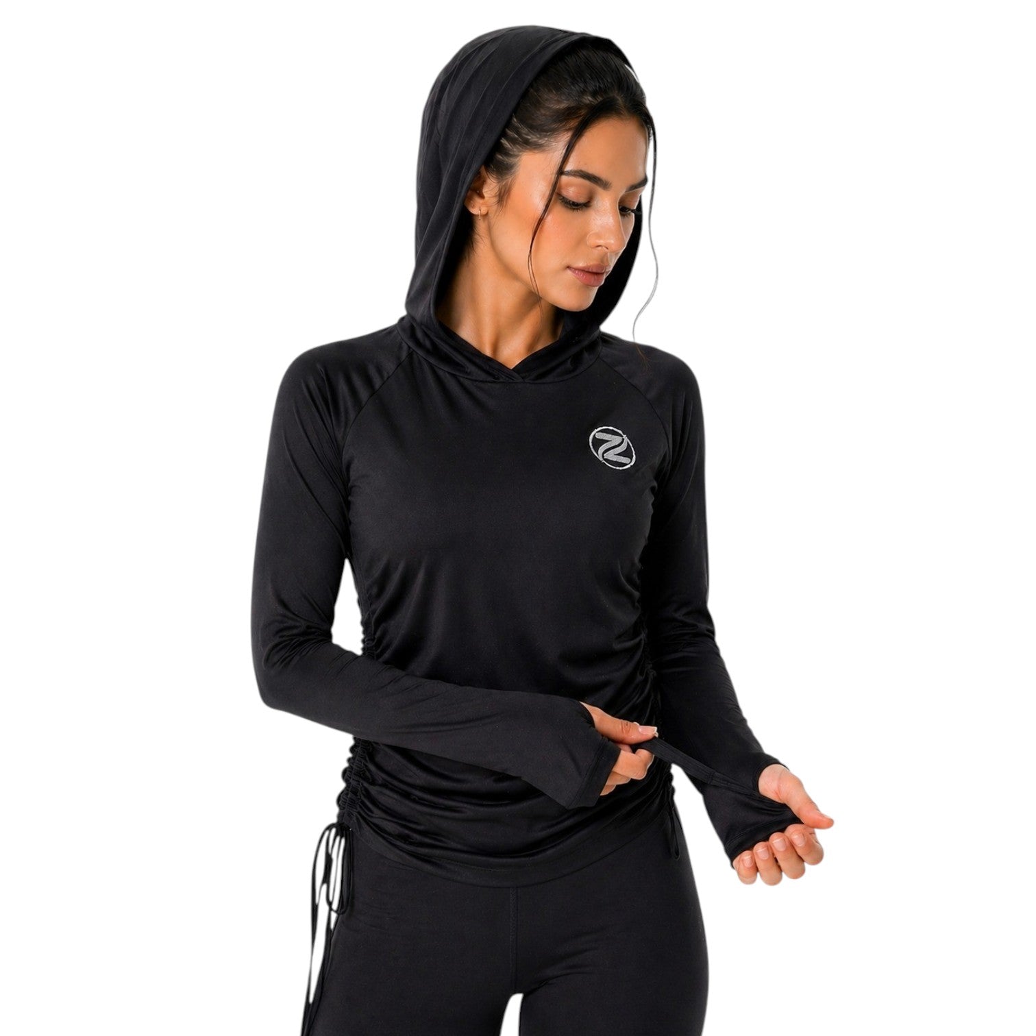 Hooded Long Sleeve Active Top