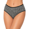 3-Pack Cotton Leopard Print Hipster Panties