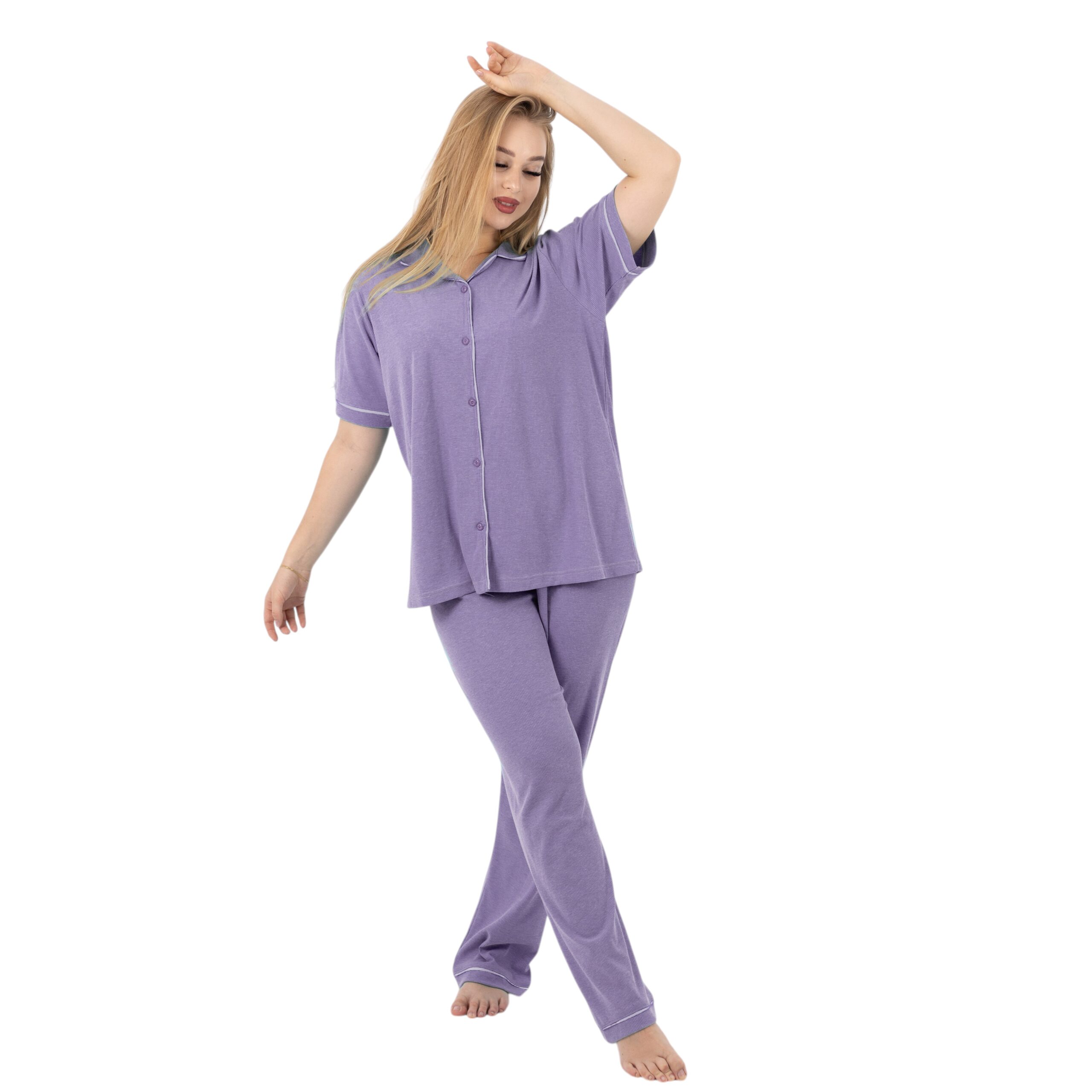 Classic Cotton Plus Size Pajama Set