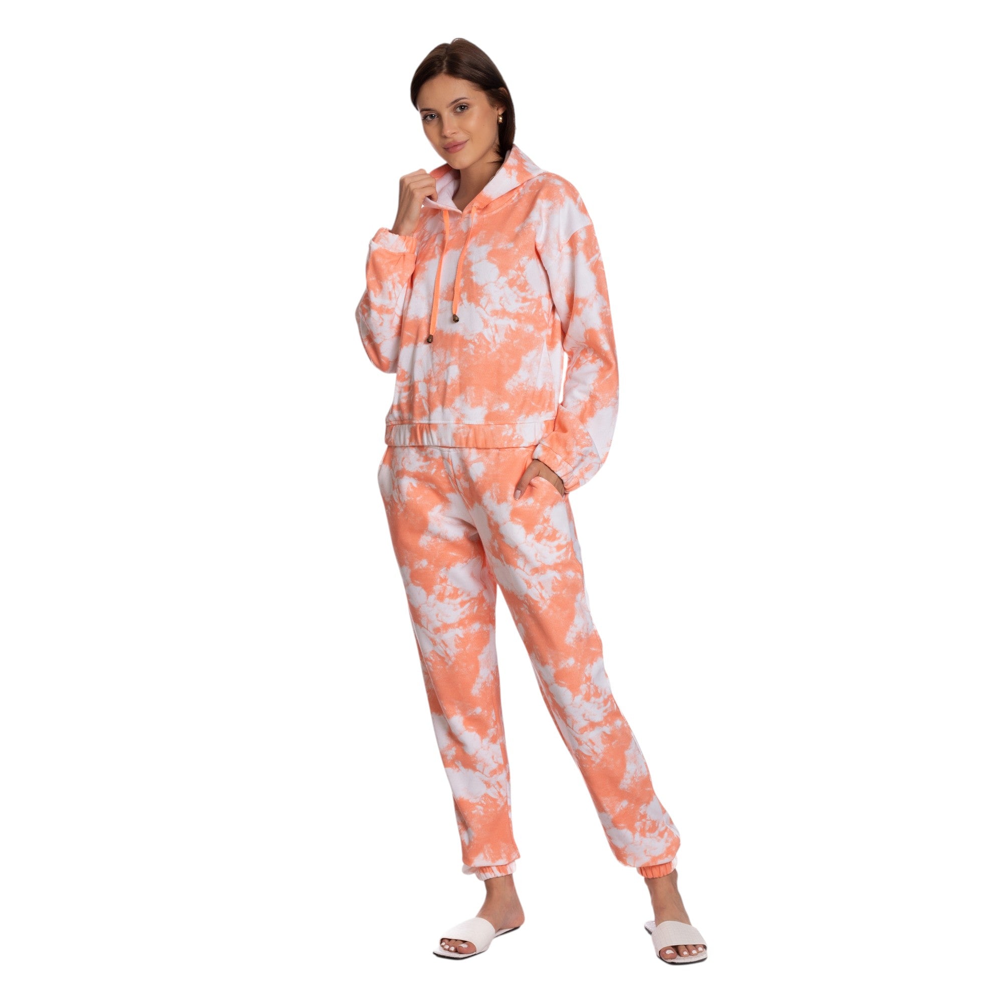 Tie-Dye Hoodie Set