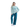 Soft Velvet Pajama Set – Cozy “Good Night” Embroidered Loungewear